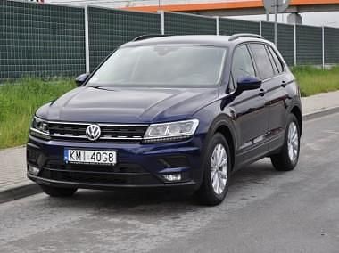 Niebieski Używany 2020 VW Tiguan Comfortline SUV | 89 900 zł (Dobra cena) - Obraz 1/4