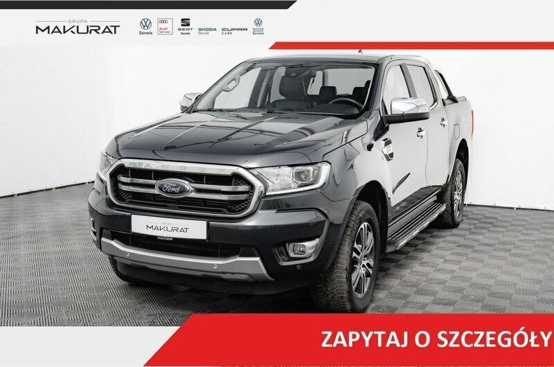 Szary Używany 2021 Ford Ranger Limited Pickup | 139 850 zł (Uczciwa cena) - Obraz 1/4