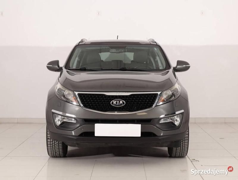 Szary Używany 2012 Kia Sportage SUV | 39 499 zł (Uczciwa cena) - Obraz 1/4