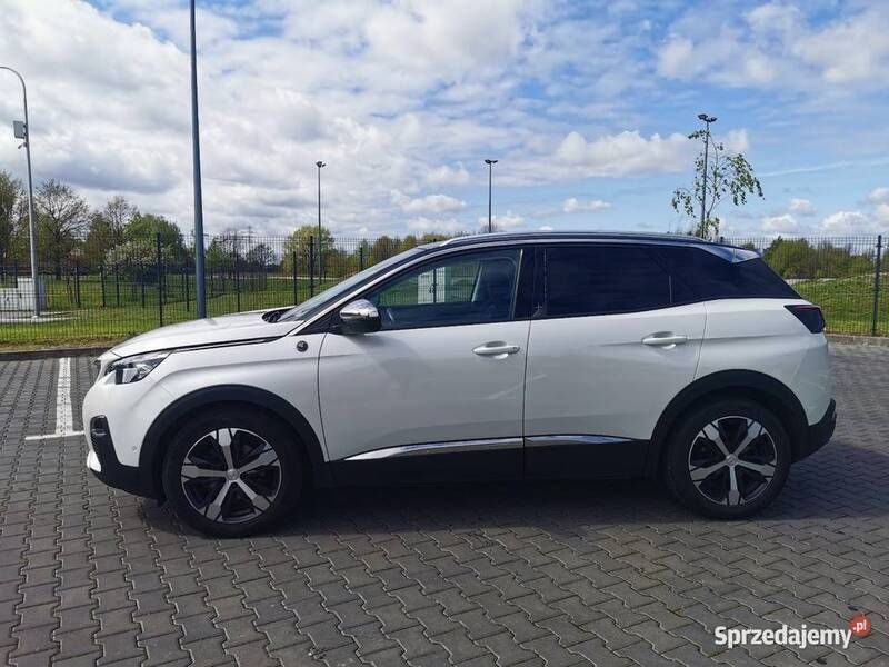 Biały Używany 2018 Peugeot 3008 SUV | 88 000 zł (Dość drogi) - Obraz 1/4