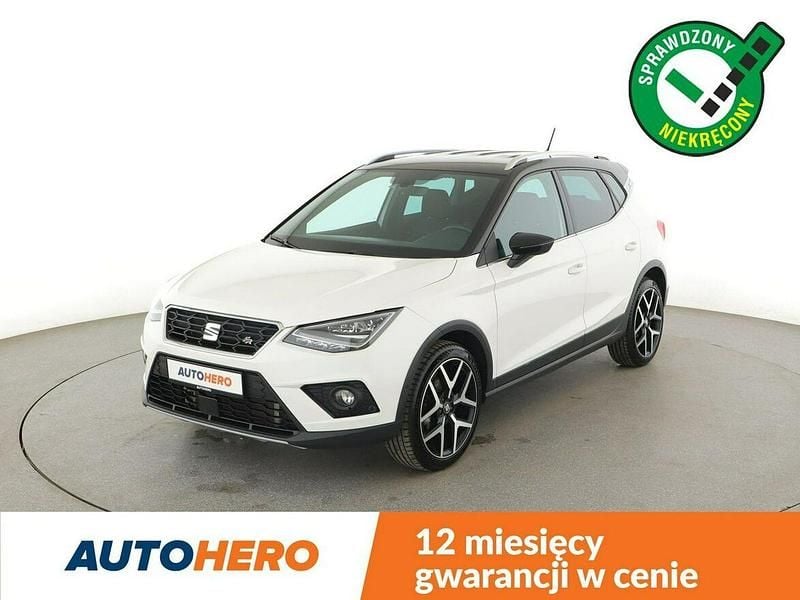 Biały Używany 2019 Seat Arona FR SUV | 65 400 zł (Dobra cena) - Obraz 1/3