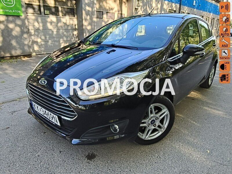 Czarny (metalik) Używany 2014 Ford Fiesta Hatchback | 20 900 zł (Uczciwa cena) - Obraz 1/4