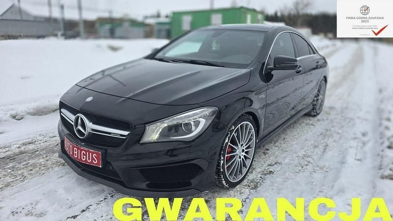 Używany Mercedes CLA45 AMG AMG 360 KM (264 kW) 2015 Czarny Sedan/Limuzyna