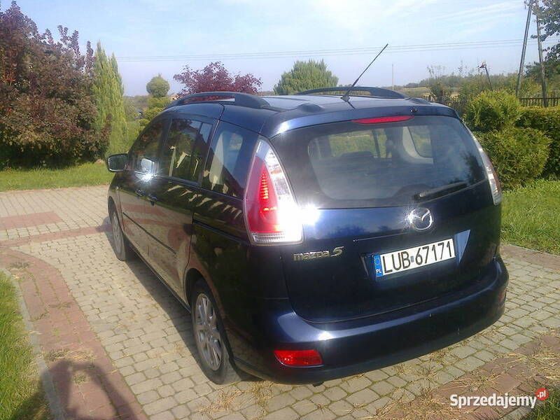 Używany Mazda 5 2008 Granatowy Minivan