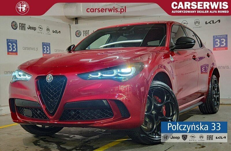 Czerwony Nowe 2025 Alfa Romeo Stelvio SUV | 510 890 zł - Obraz 1/4