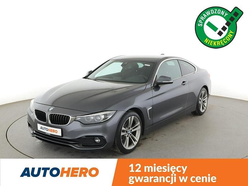 Szary Używany 2018 BMW 420 Coupe | 100 800 zł (Dobra cena) - Obraz 1/3