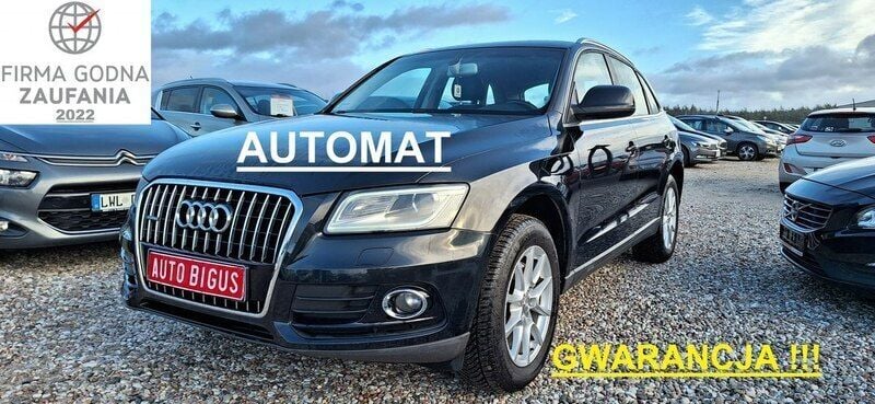 Czarny Używany 2014 Audi Q5 SUV | 67 900 zł (Uczciwa cena) - Obraz 1/4