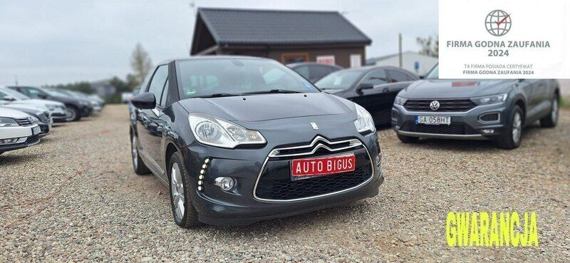 Szary Używany 2015 Citroën DS3 Hatchback | 29 900 zł - Obraz 1/4