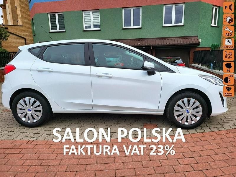 Biały Używany 2018 Ford Fiesta Hatchback | 33 777 zł (Dobra cena) - Obraz 1/4