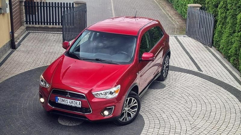 Czerwony (metalik) Używany 2017 Mitsubishi ASX SUV | 52 900 zł (Uczciwa cena) - Obraz 1/4