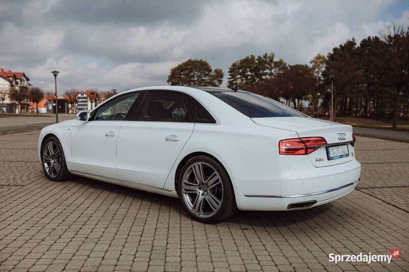 Używany Audi A8L 2014 Biały Sedan/Limuzyna