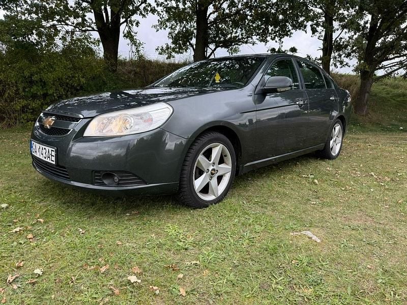Zielony ciemny (metalik) Używany 2008 Chevrolet Epica Sedan/Limuzyna | 6300 zł - Obraz 1/4