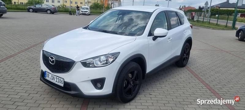 Biały Używany 2014 Mazda CX-5 SUV | 37 900 zł (Super Cena) - Obraz 1/4