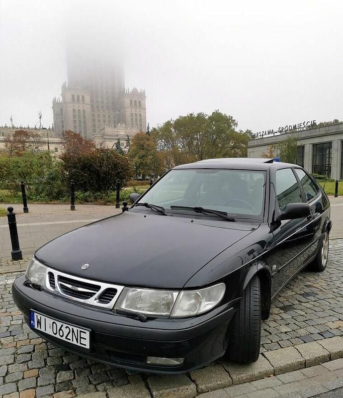 Używany Saab 9-3 1998 Czarny Coupe