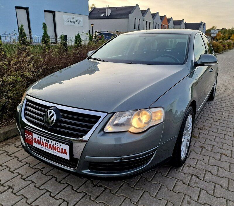 Używany VW Passat Comfortline 150 KM (110 kW) 2007 Zielony jasny (metalik) Sedan/Limuzyna