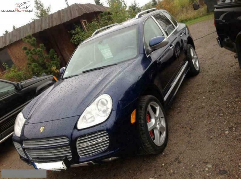 Niebieski (metalik) Używany 2006 Porsche Cayenne SUV | 75 500 zł - Obraz 1/4