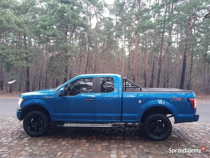 Niebieski Używany 2019 Ford F-150 Pickup | 89 500 zł - Obraz 1/4