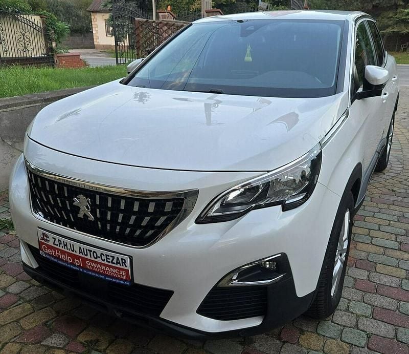 Biały Używany 2018 Peugeot 3008 Allure SUV | 60 900 zł (Uczciwa cena) - Obraz 1/4