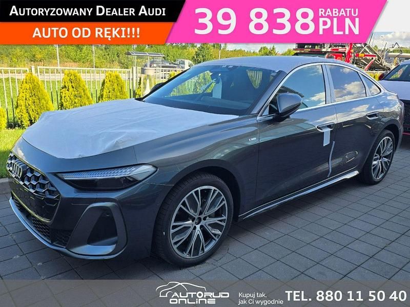 Szary (metalik, perła) Nowe 2025 Audi A5 Coupe | 239 030 zł - Obraz 1/4