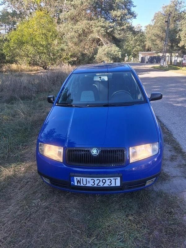 Niebieski Używany 2003 Skoda Fabia Hatchback | 2800 zł (Uczciwa cena) - Obraz 1/4