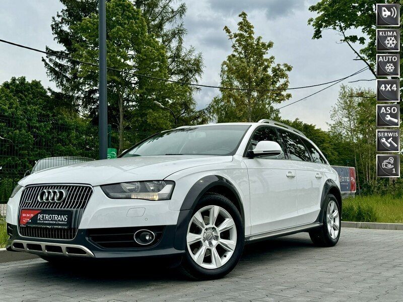 Biały Używany 2012 Audi A4 Allroad Kombi | 39 900 zł - Obraz 1/4