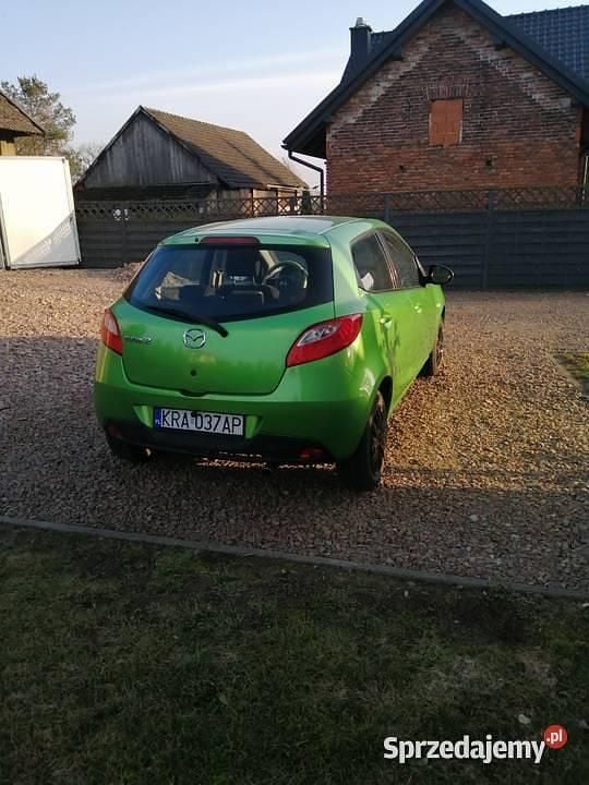 Używany Mazda 2 2007 Zielony Hatchback