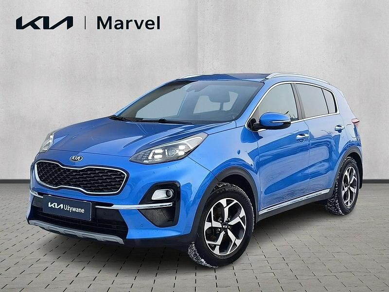 Niebieski Używany 2019 Kia Sportage SUV | 68 900 zł (Uczciwa cena) - Obraz 1/4