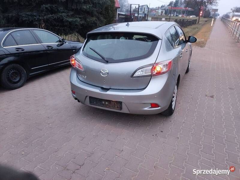 Używany Mazda 3 2012 Srebrny Hatchback