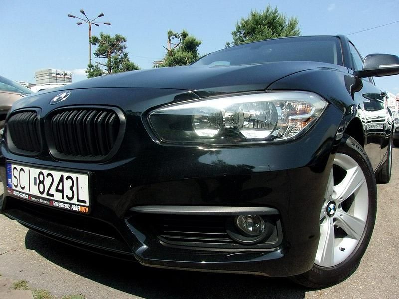 Używany BMW 116 Shadowline 110 KM (80 kW) 2016 Czarny (metalik) Hatchback