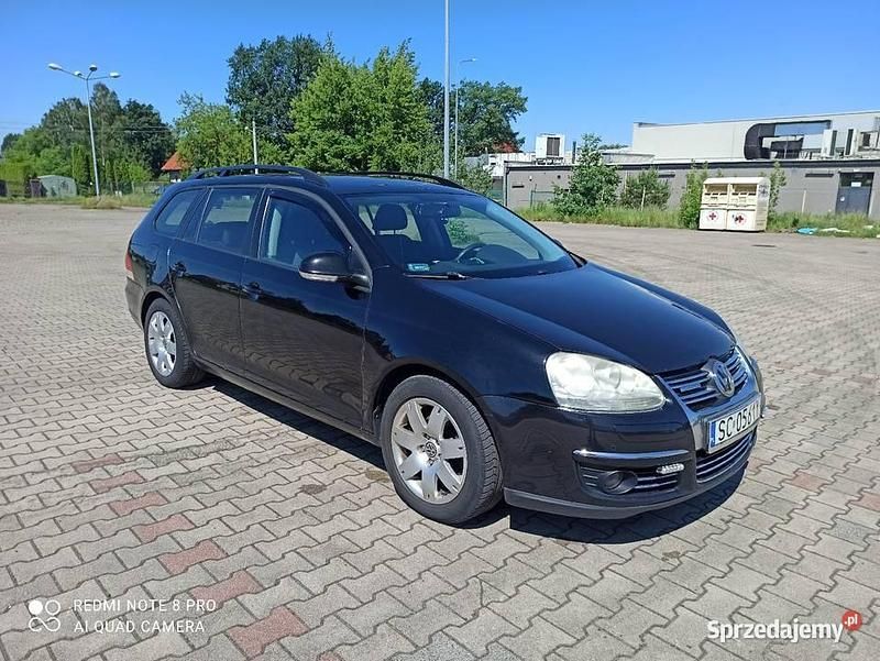 Czarny Używany 2009 VW Golf VI Hatchback | 10 000 zł (Dobra cena) - Obraz 1/4
