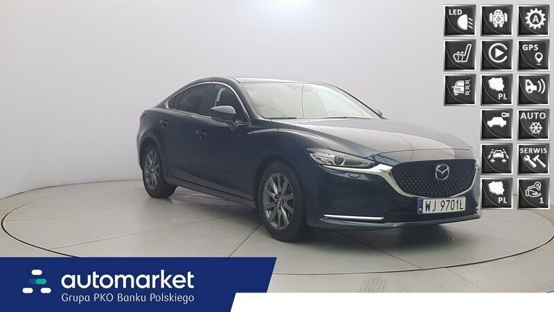 Granatowy Używany 2023 Mazda 6 Center-Line Sedan/Limuzyna | 114 850 zł (Uczciwa cena) - Obraz 1/4