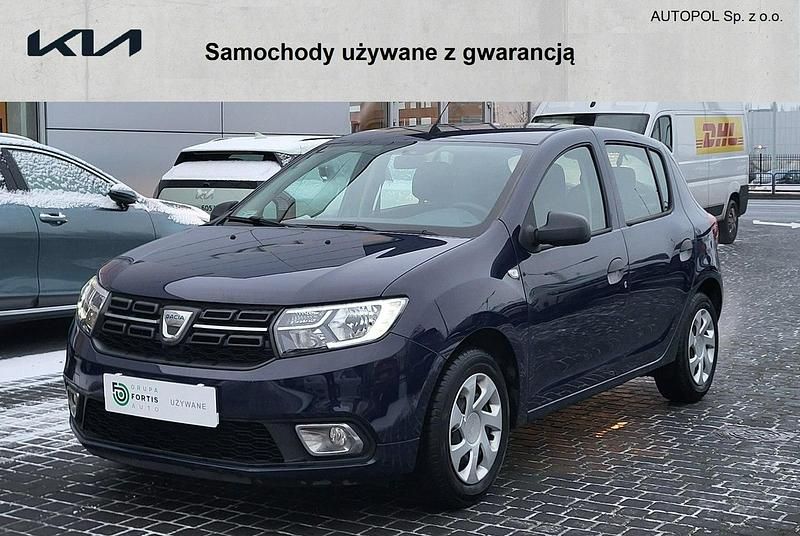Niebieski ciemny Używany 2020 Dacia Sandero Hatchback | 29 900 zł (Super Cena) - Obraz 1/4