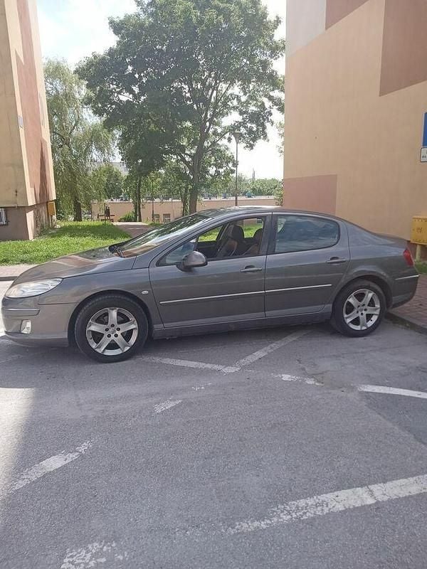 Szary Używany 2010 Peugeot 407 Sedan/Limuzyna | 8500 zł (Uczciwa cena) - Obraz 1/4