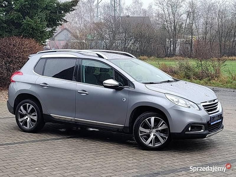 Szary Używany 2016 Peugeot 2008 SUV | 27 900 zł (Dobra cena) - Obraz 1/4