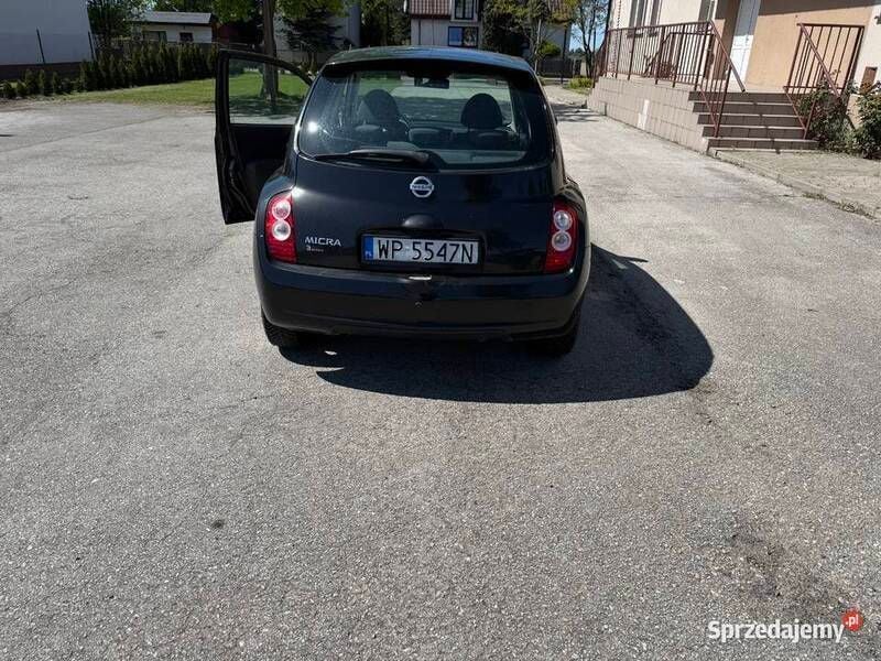 Czarny Używany 2006 Nissan Micra Hatchback | 5900 zł (Super Cena) - Obraz 1/4