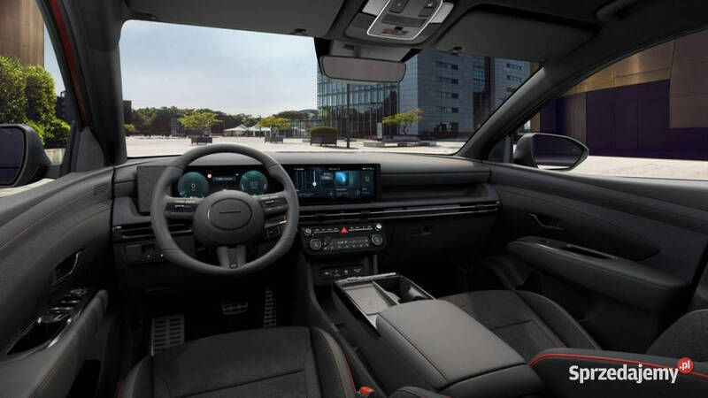 Bordowy Nowe 2024 Hyundai Tucson N Line SUV | 201 900 zł - Obraz 1/4