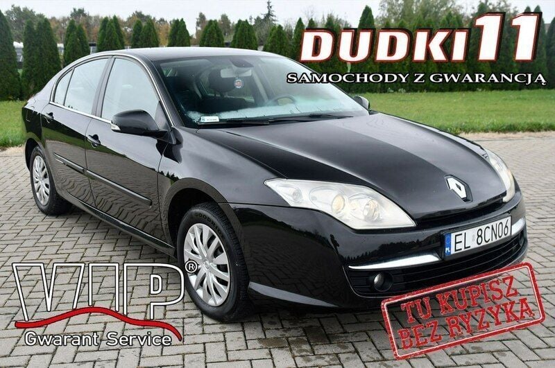Czarny (metalik) Używany 2008 Renault Laguna III Sedan/Limuzyna | 14 900 zł (Uczciwa cena) - Obraz 1/4