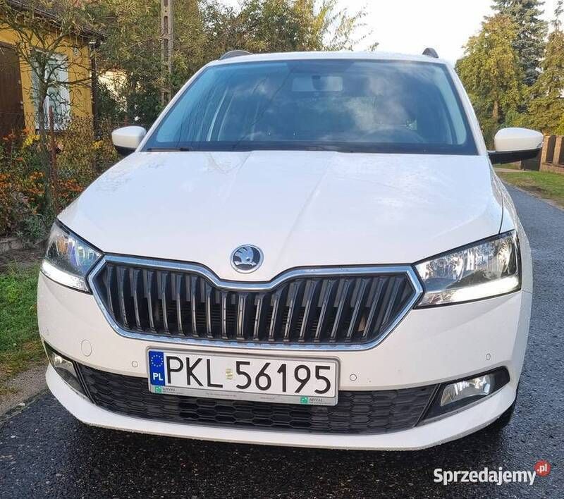 Biały Używany 2019 Skoda Fabia Sedan/Limuzyna | 30 990 zł (Super Cena) - Obraz 1/4