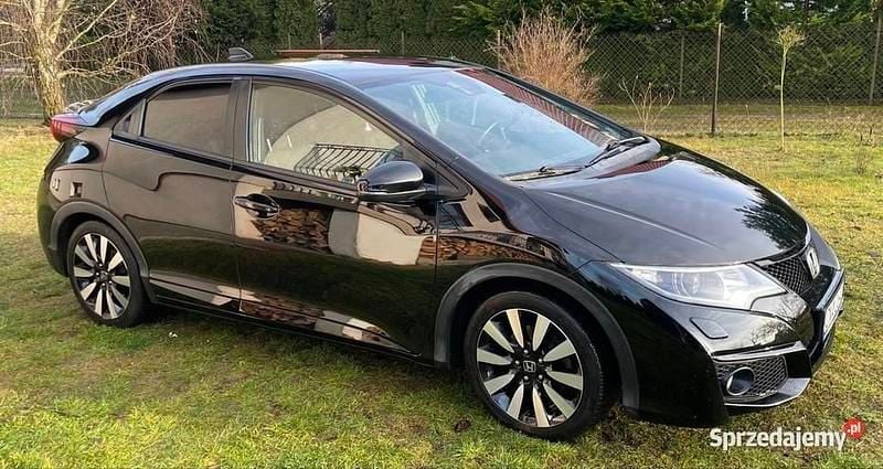 Czarny Używany 2016 Honda Civic Hatchback | 60 500 zł (Drogi) - Obraz 1/4