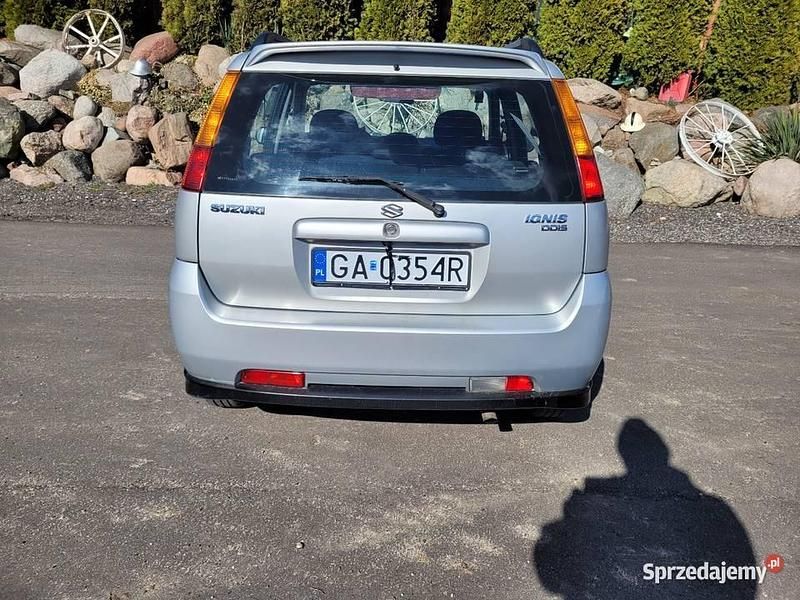 Używany Suzuki Ignis 2004 Srebrny Hatchback