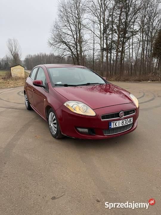 Używany Fiat Bravo 2007 Wiśniowy Hatchback