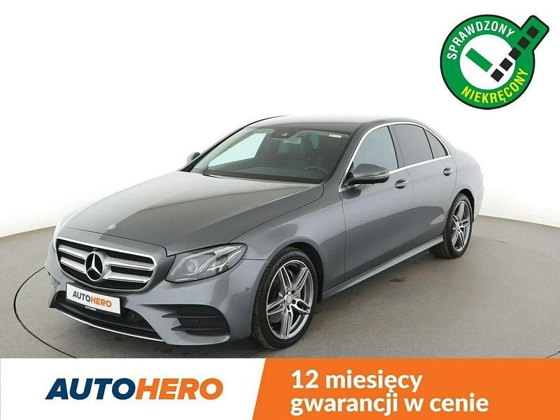 Szary Używany 2016 Mercedes E200 Sedan/Limuzyna | 77 000 zł (Uczciwa cena) - Obraz 1/3