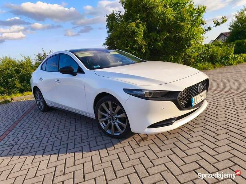 Biały Używany 2019 Mazda 3 Sedan/Limuzyna | 81 999 zł (Uczciwa cena) - Obraz 1/4