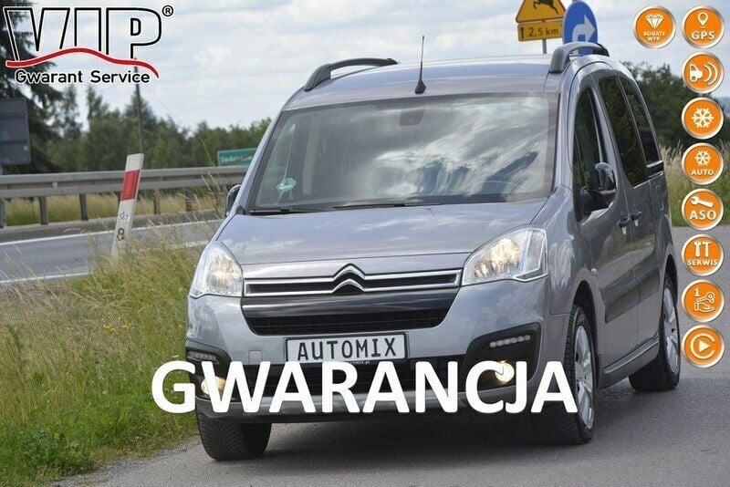 Szary Używany 2016 Citroën Berlingo Minivan | 33 300 zł - Obraz 1/4