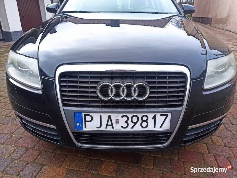 Czarny Używany 2008 Audi A6 Kombi | 21 900 zł (Uczciwa cena) - Obraz 1/4