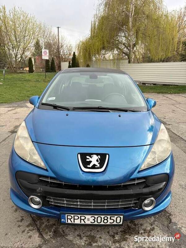 Niebieski Używany 2007 Peugeot 207 | 7500 zł (Dobra cena) - Obraz 1/4