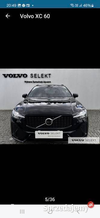 Czarny Używany 2023 Volvo XC60 SUV | 139 000 zł (Super Cena) - Obraz 1/4