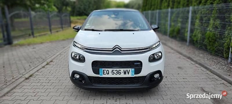 Biały Używany 2017 Citroën C3 PureTech Hatchback | 32 900 zł (Uczciwa cena) - Obraz 1/4