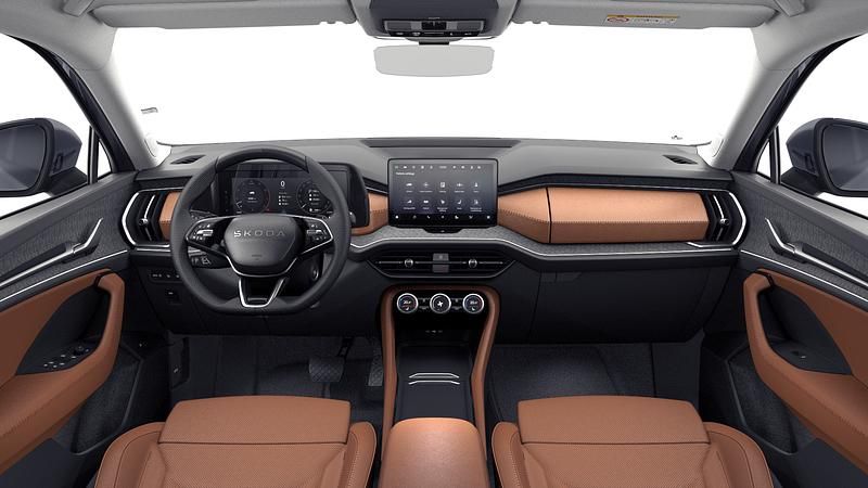 Szary steel niemetalizowany Nowe 2025 Skoda Kodiaq Selection SUV | 230 550 zł (Dość drogi) - Obraz 1/1