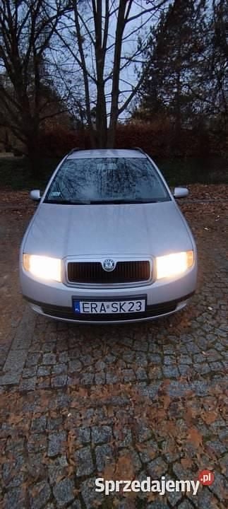 Używany Skoda Fabia 2003 Srebrny Kombi